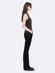 AllSaints Black Jenny Tank - Image 5 of 8