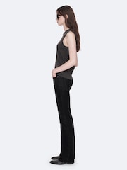 AllSaints Black Jenny Tank - Image 7 of 8