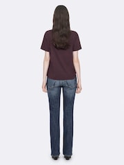 AllSaints Red Addi T-Shirt - Image 6 of 8