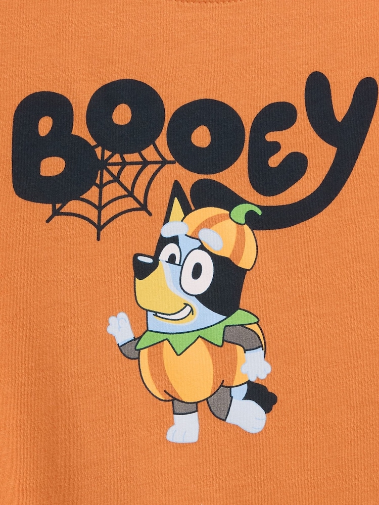 Gap Orange Bluey Halloween Graphic T-Shirt (6mths-5yrs) - Image 3 of 3 Gap Orange Bluey Halloween Graphic T-Shirt (6mths-5yrs) - Image 3 of 3