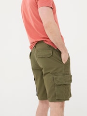 FatFace Breakyard Khaki Green Cargo Shorts - Image 2 of 5