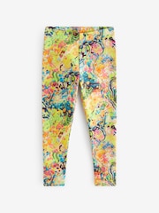Bright Marble Printed Leggings (3-16yrs) - Image 1 of 3