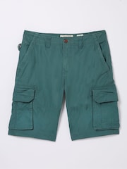 FatFace Breakyard Green Cargo Shorts - Image 5 of 5
