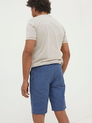 FatFace Blue Stow Flat Front Shorts - Image 2 of 4