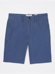 FatFace Blue Stow Flat Front Shorts - Image 4 of 4