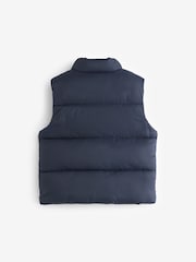 Navy Blue Padded Gilet (3mths-10yrs) - Image 7 of 8