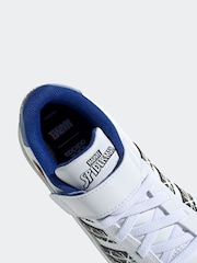 adidas White Marvel's Kids Spider-Man Grand Court Trainers - Image 8 of 9