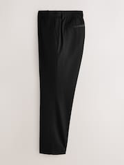 Black Regular Fit Tuxedo Suit Trousers - Image 7 of 8