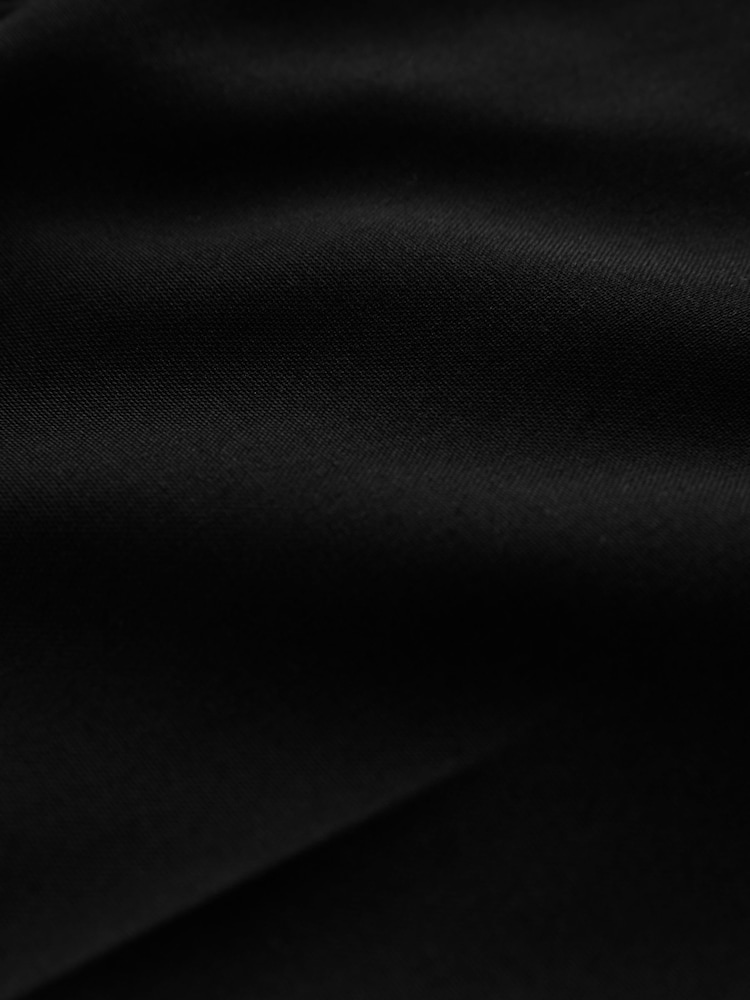 Black Regular Fit Tuxedo Suit Trousers - Image 8 of 8