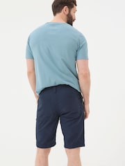FatFace Blue Stow Flat Front Shorts - Image 2 of 4