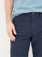 FatFace Blue Stow Flat Front Shorts - Image 3 of 4