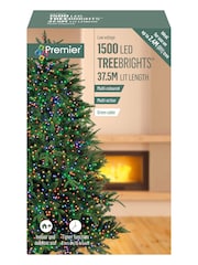 Premier Decorations Ltd Rainbow Tree Brights 37.5m 1500 Christmas Lights with Timer - Image 4 of 6