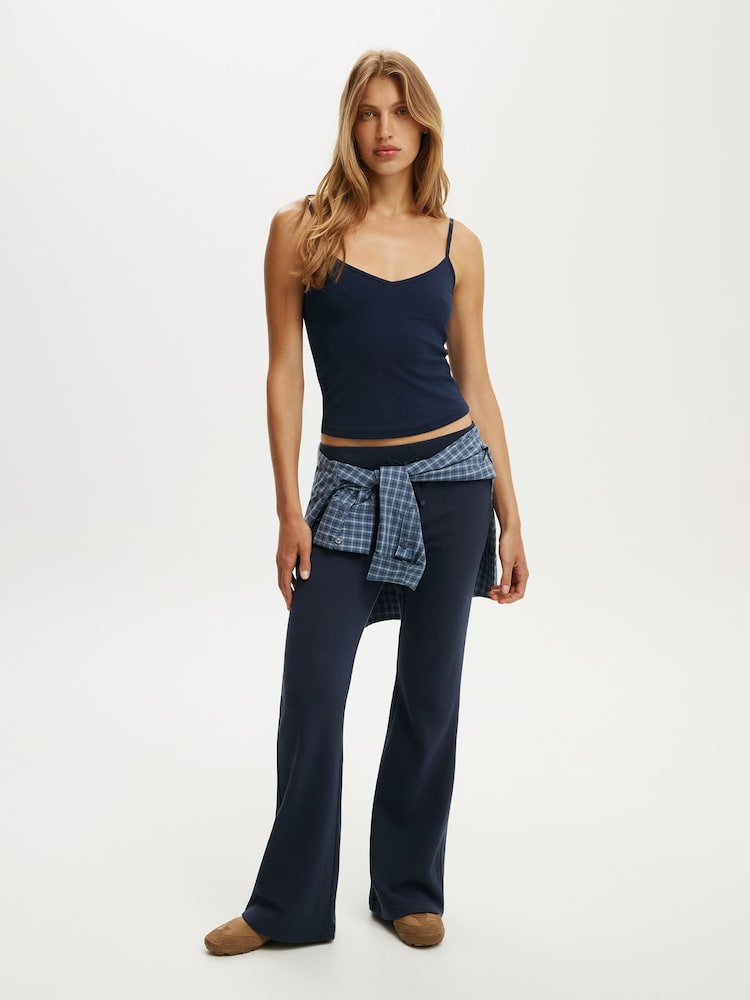 Albastru - Pantaloni de trening Cotton On cu talie joasă - Imaginea 1 din 4