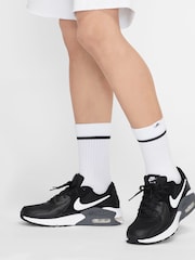 Nike Black/White Air Max Excee Trainers - Image 5 of 9