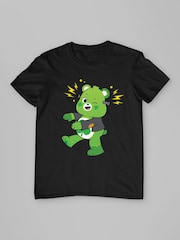 All + Every Black Care Bears UTM Halloween Good Luck Bear Frankenstein T-Shirt - Image 3 of 4