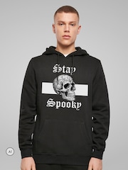 Hanorac cu glugă de Halloween cu schelet și craniu Stay Spooky All + Every - Imaginea 2 din 4