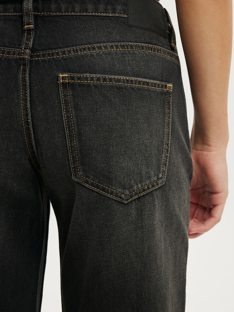 Cotton On Black Low Rise Straight Jeans - Image 5 of 5 Cotton On Black Low Rise Straight Jeans - Image 5 of 5