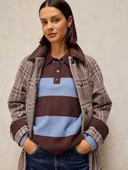 White Stuff Emmeline Check Coat - Bild 4 von 7