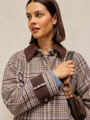 White Stuff Emmeline Check Coat - Bild 5 von 7