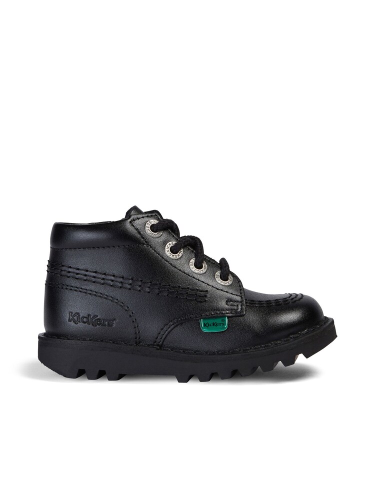 Kickers Kick Hi Zip Leather Boots - Image 2 of 5