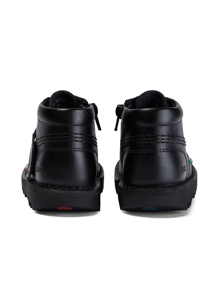 Kickers Kick Hi Zip Leather Boots - Image 5 of 5