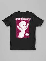 Tricou cu imprimeu pe spate All + Every Casper The Friendly Ghost Get Spooky - Imaginea 3 din 4