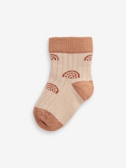 Muted Character Baby Socks 5 Pack (0mths-2yrs) - Image 6 of 6