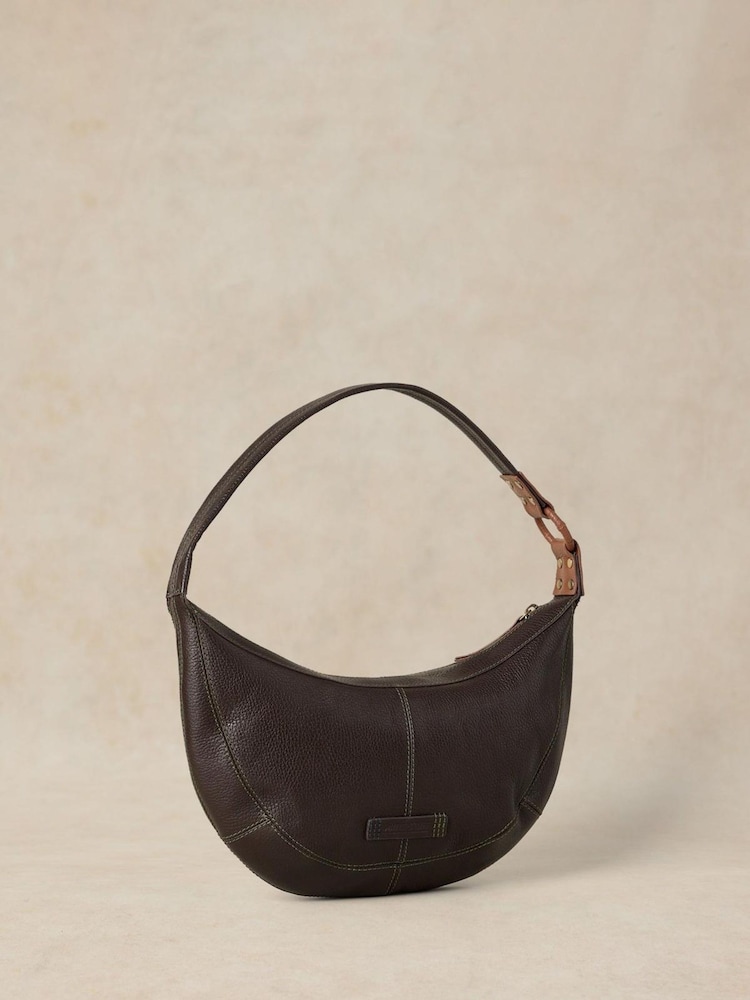 White Stuff Brown Mini Saffy Shoulder Bag - Image 2 of 4 White Stuff Brown Mini Saffy Shoulder Bag - Image 2 of 4