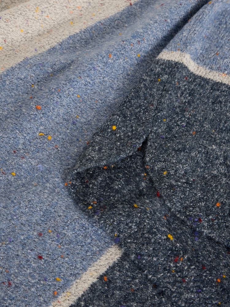White Stuff Blue Talia Nep Block Jumper - Image 6 of 6
