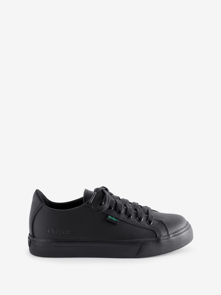 Kickers Black Tovni Lacer Leather Shoes - Image 1 of 7