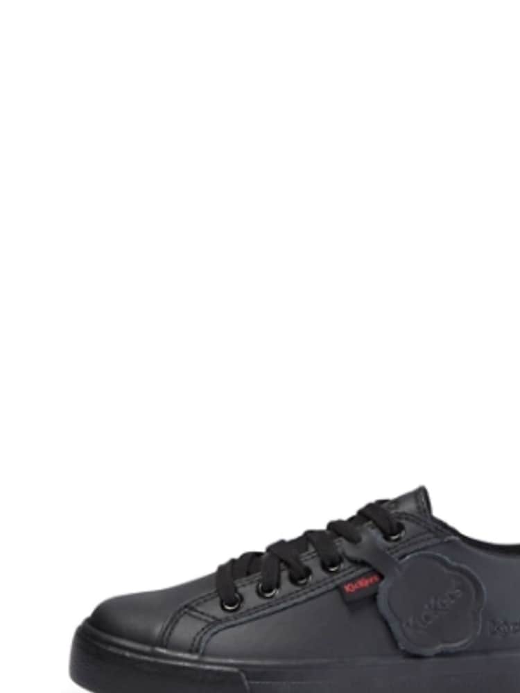 Kickers Black Tovni Lacer Leather Shoes - Image 2 of 7