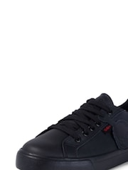 Kickers Black Tovni Lacer Leather Shoes - Image 3 of 7