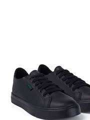 Kickers Black Tovni Lacer Leather Shoes - Image 4 of 7