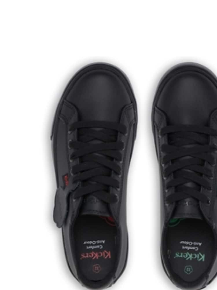 Kickers Black Tovni Lacer Leather Shoes - Image 7 of 7