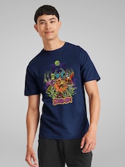 All + Every Blue Scooby Doo Halloween Scary Characters T-Shirt - Image 1 of 4