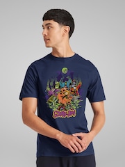 All + Every Blue Scooby Doo Halloween Scary Characters T-Shirt - Image 2 of 4