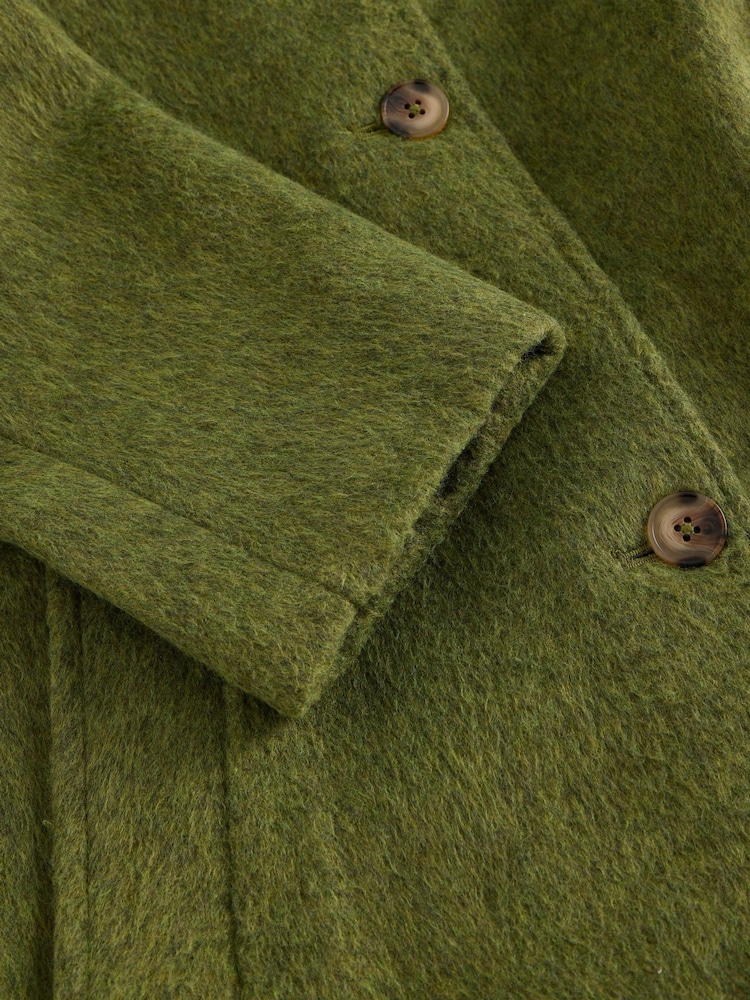 White Stuff Green Kelsey Wool Blend Coat - Image 8 of 8 White Stuff Green Kelsey Wool Blend Coat - Image 8 of 8