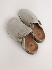 Stone EDIT Suede Mules - Image 4 of 7