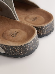 Stone EDIT Suede Mules - Image 6 of 7