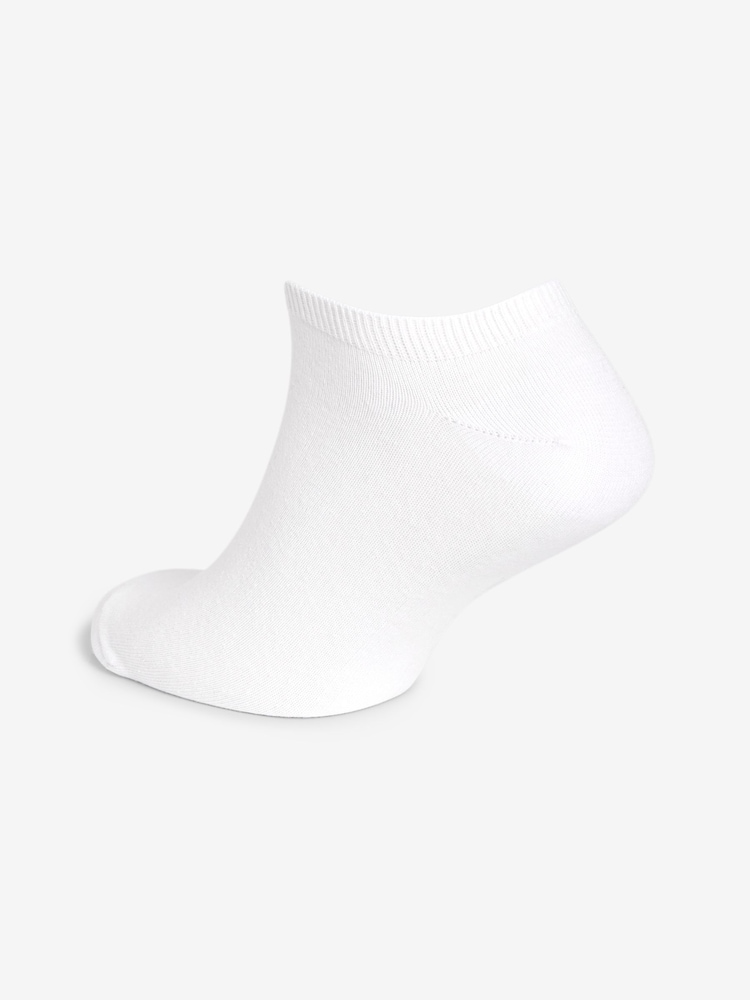 White Trainer Socks 10 Pack - Image 4 of 4
