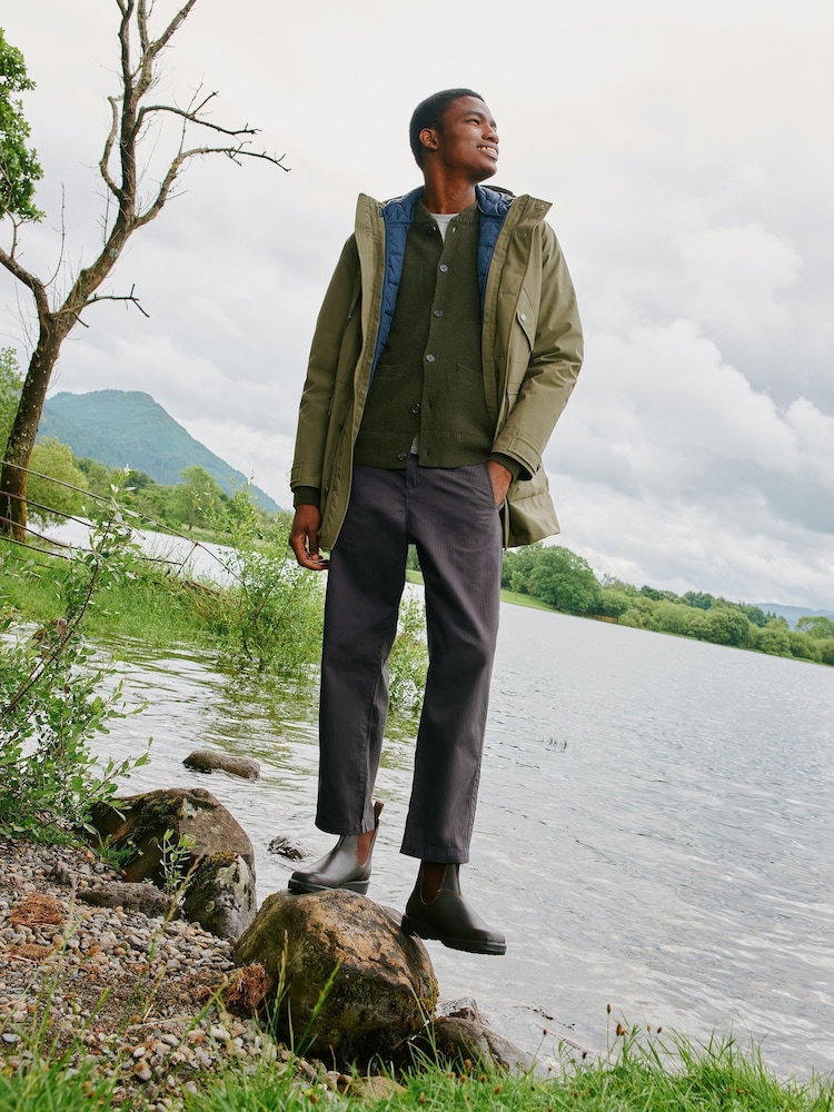 White Stuff Grey Thirsk Tapered Ankle Trousers - Image 1 of 7 White Stuff Grey Thirsk Tapered Ankle Trousers - Image 1 of 7