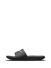 Nike Black Kawa Junior/Youth Sliders - Image 2 of 7