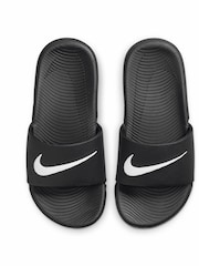 Nike Black Kawa Junior/Youth Sliders - Image 5 of 7