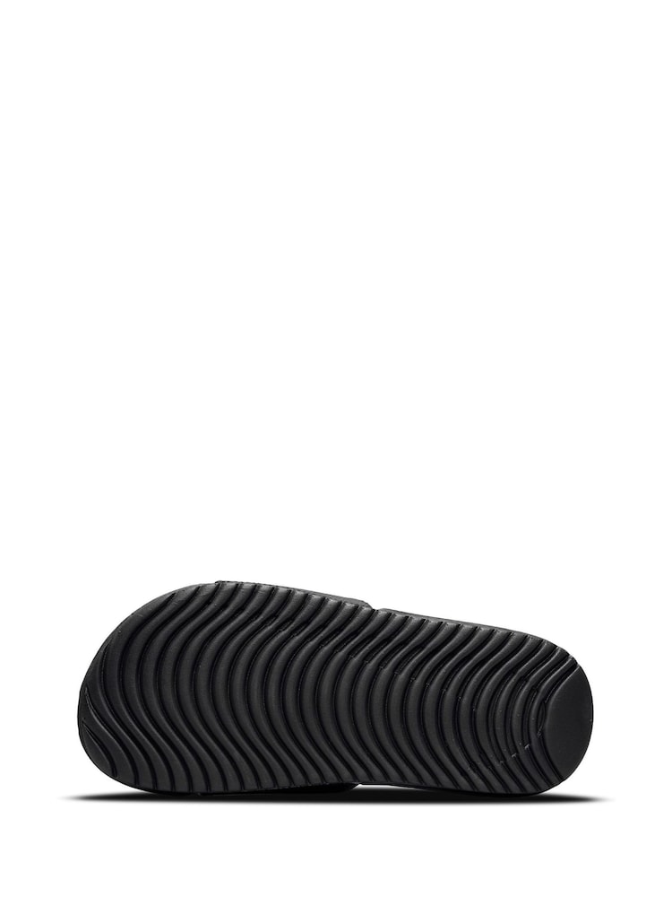 Nike Black Kawa Junior/Youth Sliders - Image 6 of 7