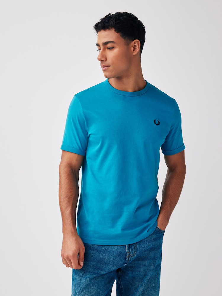 Fred Perry 100% Cotton T-Shirt - Image 1 of 6
