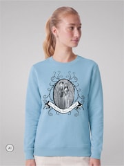 All + Every Blue Corpse Bride Halloween Can The Living Marry The Dead Sweatshirt - Image 1 of 4