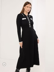 Star by Julien MacDonald Knitted Collar Dress - Imagen 1 de 6