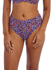 Freya Multicolour Leopard Pritn Santiago Nights High Waist Bikini Bottoms - Image 1 of 4