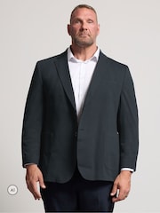 BadRhino Big & Tall Blue Jersey Blazer - Image 1 of 7