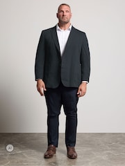 BadRhino Big & Tall Blue Jersey Blazer - Image 2 of 7